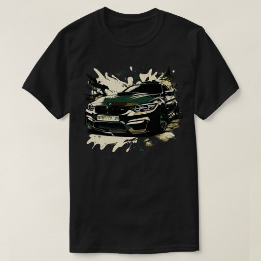 BMW M4 8 Tシャツ (デザイン正面)