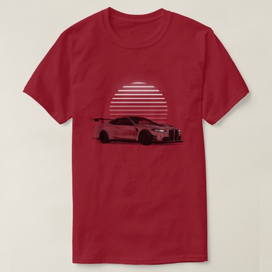 BMW M4 GT3 Tシャツ (デザイン正面)