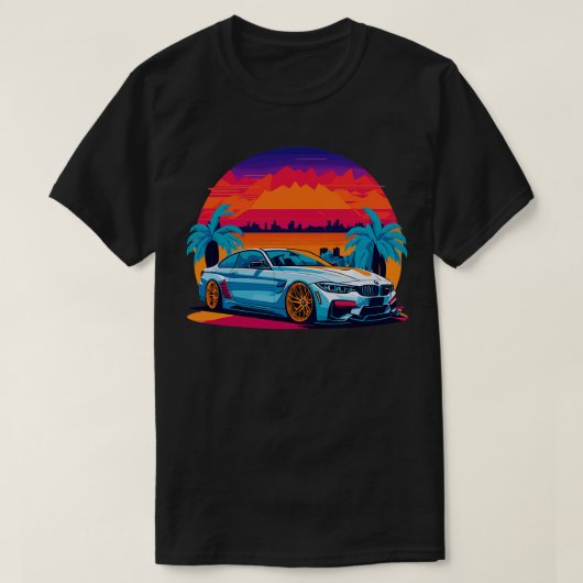 BMW M4 Tシャツ (デザイン正面)