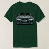 BMW M5 12 Tシャツ (デザイン正面)