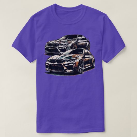 BMW M5 20 Tシャツ (デザイン正面)