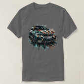 BMW M5 4 Tシャツ (デザイン正面)