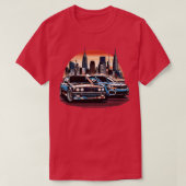 BMW M5 5 Tシャツ (デザイン正面)