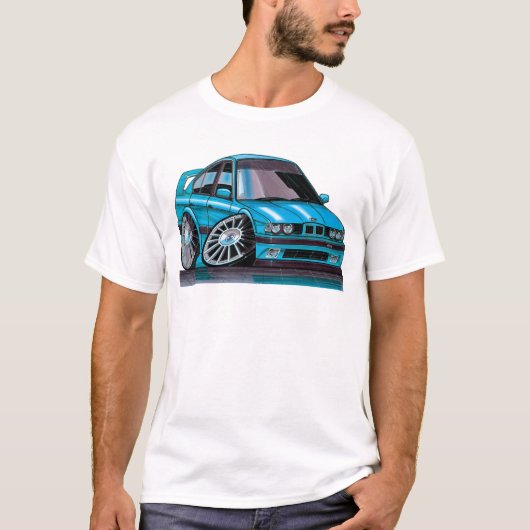 BMW M5 série 5 design en caricature superbe Tシャツ (正面)