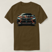 BMW M8 5 Tシャツ (デザイン正面)