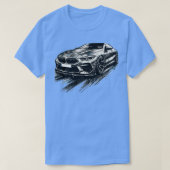 BMW M8 8 Tシャツ (デザイン正面)