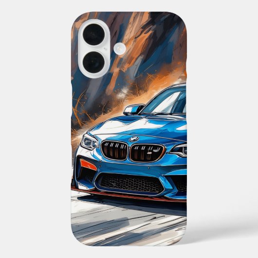 BMW M-Force Velocity Art Case-Mate iPhoneケース (裏面)