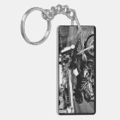 BMW Motor Bike Birthday キーホルダー (正面左)