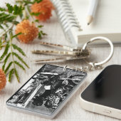 BMW Motor Bike Birthday キーホルダー (正面右)