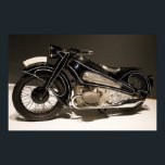 BMW MOTORCYCLE 1934 R7 CONCEPT ART DECO POSTER ポスター<br><div class="desc">Art poster</div>