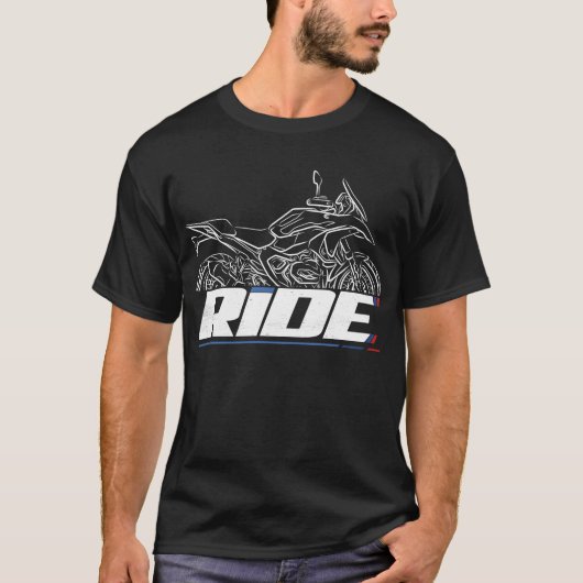 BMW R1300GS 2024-2025 Tシャツ (正面)