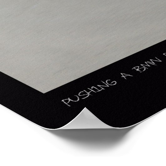 BMW R 1200 GSコーナリング ポスター (角)