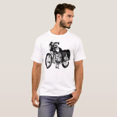 BMW R 90 Sモーターサイクル Tシャツ (正面フル)