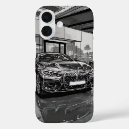 BMW - Shadow Grille Dominance iPhone 16ケース