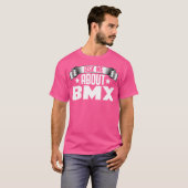 Bmxおもしろい頼サイクルのMotocrossについて Tシャツ (正面フル)