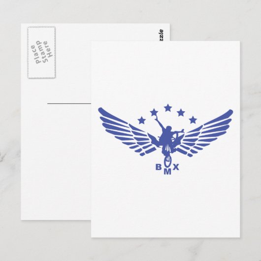 BMXに到達 ポストカード (正面/裏面)