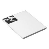 BMXのスポーツ ノートパッド (アングル)