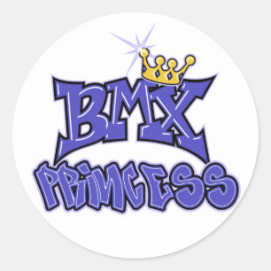 BMXのプリンセス ラウンドシール