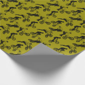 BMXのライダー ラッピングペーパー (角)