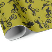 BMXのライダー ラッピングペーパー (ロールコーナー)