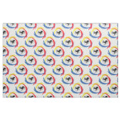 BMXの三色の紋章 ファブリック (ファットクウォーター)