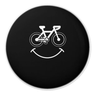 BMXの微笑の顔のギフト-周期のバイクのおもしろい セラミックノブ