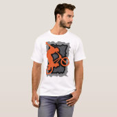BMXのTシャツ Tシャツ (正面フル)