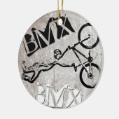 BMXはクリスマスのオーナメント、版権のカレンJ Wiを支配します セラミックオーナメント (左)