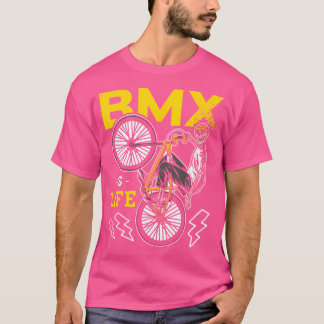 BmxはライフバイクモトクロスBmx Tシャツ