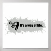 BMXは生き方 ポスター (正面)