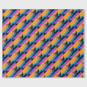 BMXを反転 ラッピングペーパー (フラット)