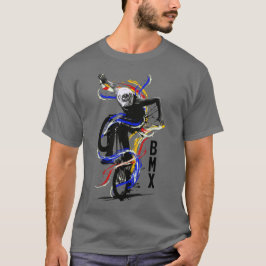 BMXオールドスクールバイクフラットランド Tシャツ