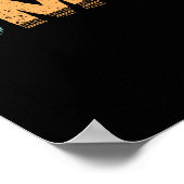 BMXカラフルバイクもしくは自転車に乗る人自転車おもしろいモトクロスサイクリスト ポスター (角)