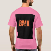 BMXカーTシャツはあなたの個性と態度を示す Tシャツ (裏面)