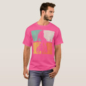 Bmxガールバイクライディングサイクリストバイクもしくは自転車に乗る人 Tシャツ (正面フル)