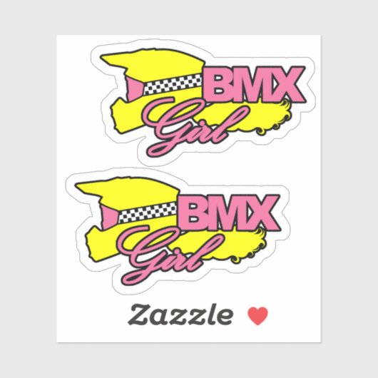 BMXガール シール (シート)