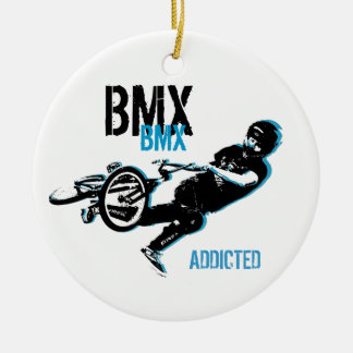 BMXクリスマスオーナメント セラミックオーナメント