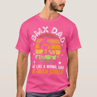 BmxクールパパオブBmxライダーパパBmx父 Tシャツ