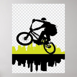 BMXサイクリストのポスター ポスター