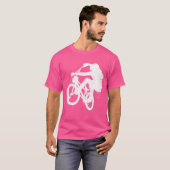 BmxサイクリングバイクバイクMtb Bmx Tシャツ (正面フル)
