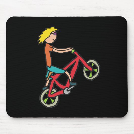 BMXサイクリング マウスパッド (正面)