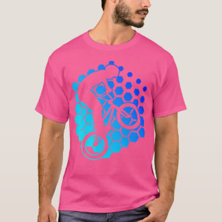 BmxサイクリングBmxサイクリングメンズバイクバックスボーイズ Tシャツ
