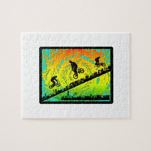 BMXシティ ジグソーパズル (横)