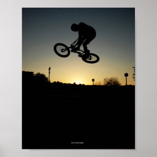 BMXジャンプ通りスタント ポスター