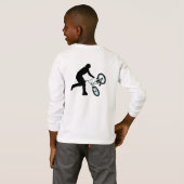 BmxスポーツバイクチームPersonalize Destiny Destiny'S Tシャツ (裏面フル)