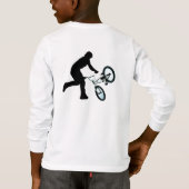 BmxスポーツバイクチームPersonalize Destiny Destiny'S Tシャツ (裏面)