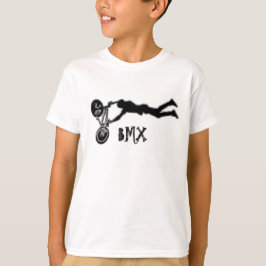 BMXスポーツバイク チームゲーム パパ 少年 都市 楽しい運命 Tシャツ