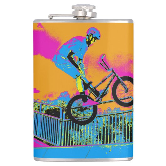 BMXトリックスター – BMXトリックバイク フラスク (正面)