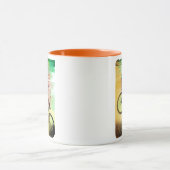 BMXトリック自転車ライダー マグカップ (中央)