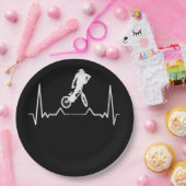 BMXハートビート ペーパープレート (パーティー)